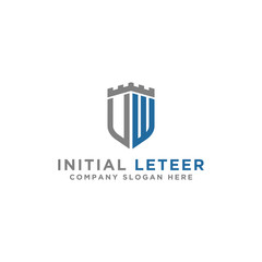 logo design inspiration for companies from the initial letters of the logo icon. -Vector
