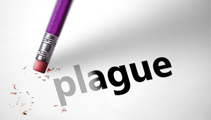 Eraser deleting the concept Plague