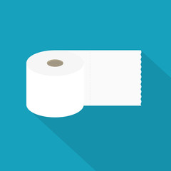 toilet paper roll- vector illustration