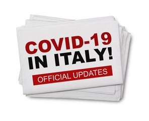 Covid-19 in Italy headline