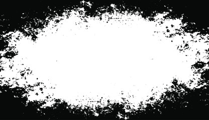 Scratched Frame. Grunge Urban Background Texture Vector. Dust Overlay. Distressed Grainy Grungy Framing Effect. Distressed Backdrop Vector Illustration. EPS 10.