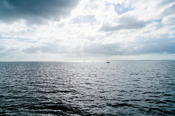 Obraz premium The Peace river at Punta Gorda and Port Charlotte