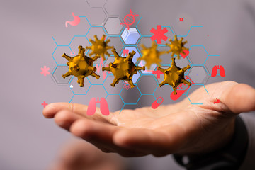 epidemic coronavirus 2019-nCoV, Novel Coronavirus Alert outbreak . Virus Covid 19-NCP. Spread of...