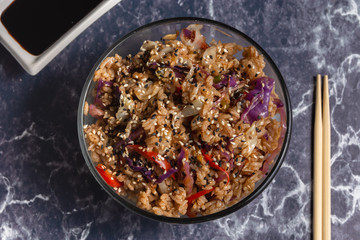 wok de arroz