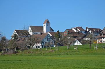 Fototapeta na wymiar Oberwil-Lieli, Kanton Aargau