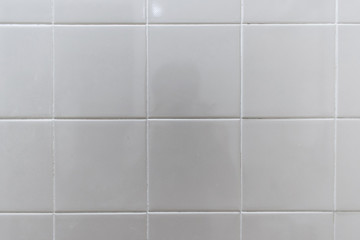 white tiles mosaic pattern background