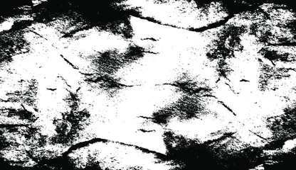 Rough black and white texture vector. Distressed overlay texture. Grunge background. Abstract textured effect. Vector Illustration. Black isolated on white background. EPS10.