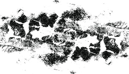 Rough black and white texture vector. Distressed overlay texture. Grunge background. Abstract textured effect. Vector Illustration. Black isolated on white background. EPS10.