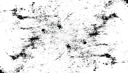 Scratched Grunge Urban Background Texture Vector. Dust Overlay Distress Grainy Grungy Effect. Distressed Backdrop Vector Illustration. Isolated Black on White Background. EPS 10.