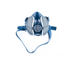 Respirator protection face mask. Coronavirus, covid-19 concept