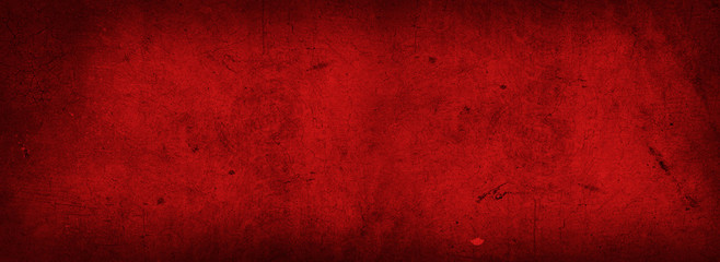 Red textured dark concrete wall background