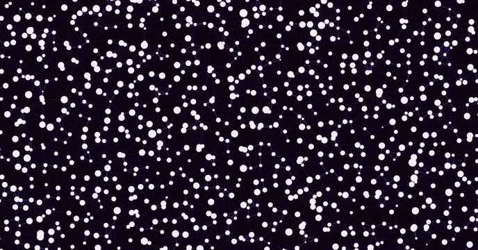 Network Mesh Computation Art background illustration