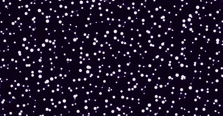 Network Mesh Computation Art background illustration