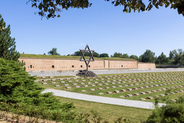 Old Terezin Fort in the Czech Republic. 