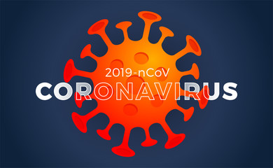 Coronavirus. Virus. COVID-2019. Outbreak coronavirus. Pandemic, medical, healthcare, infectious, virology, epidemiology concept. Corona virus 2019-nCoV. 3D background. illustration.