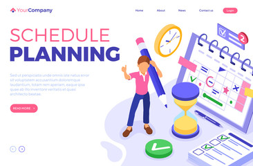 Planning schedule time management
