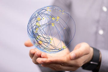 internet net and data digital concept.