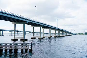 The Peace river in Florida