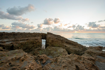 Sunset in Jupiter Florida in the Summer