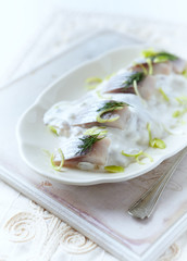 Herring in Cream Sauce	