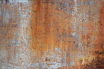 Rusty texture. Old metal.