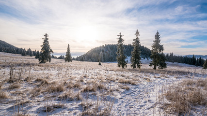 Stredna polana, on the way to Velky Choc, Slovakia, 6.1.2016 © Lukas Kozlik