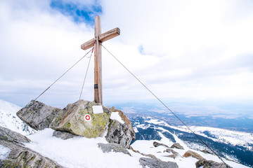 Predne Solisko at winter, High Tatra Mountains