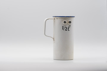 Messbecher Alt Blech