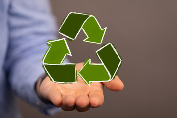 Ecology Concept. Environmentally friendly planet.