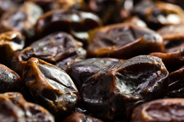 Dates fruit background. Dried date