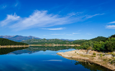 Dam DARNIUS-BOADELLA in Figueres,Catalonia,Spain,Europe