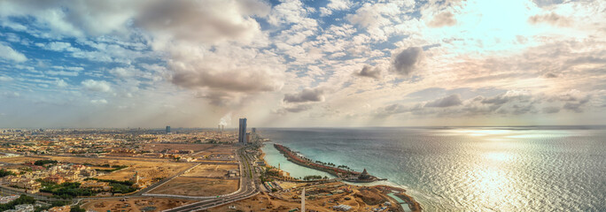 Ariel View of Jeddah, KSA
