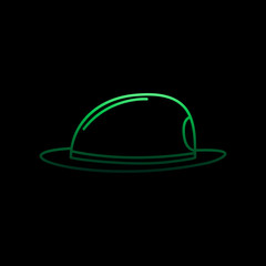 Fire hat nolan icon. Simple thin line, outline vector of fireman icons for ui and ux, website or mobile application