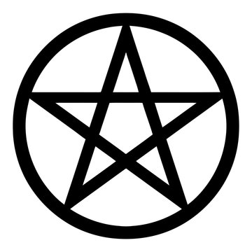 Neopagan Pentagram Clipart