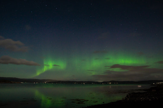 	Aurora Borealis Steinkjer Norway Nightsky