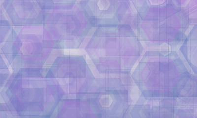 Abstract hexagon geometric colorful element of tech innovation