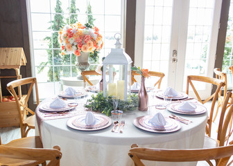elegant table setting