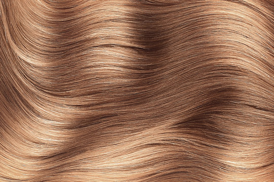 Brown shiny hair abstract background texture