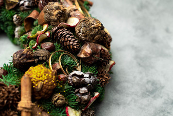 cones and pine cones