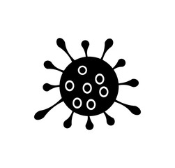 Virus icon vector illustration style trendy