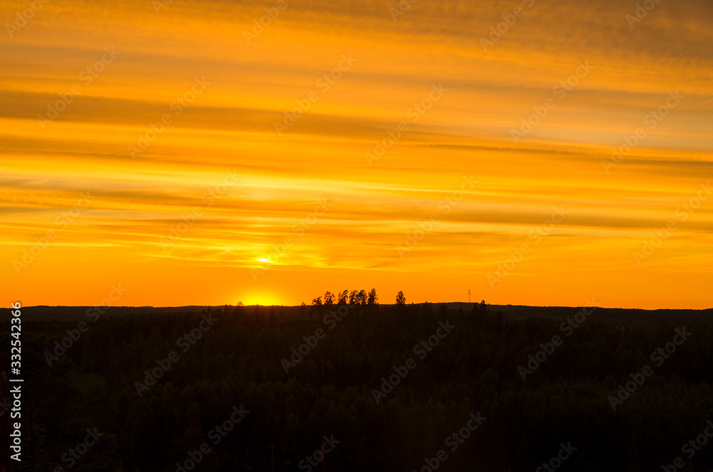 Canvas Prints Sunset