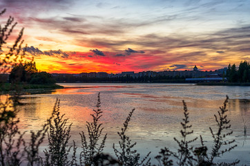 Fototapeta premium Sunset