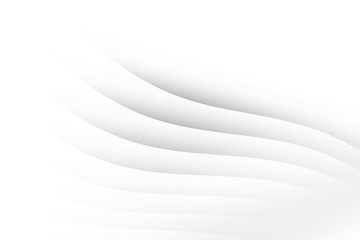 Abstract geometric white and gray color background. Vector, illustration.