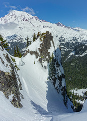 Mt. Rainier National Park in the Winter