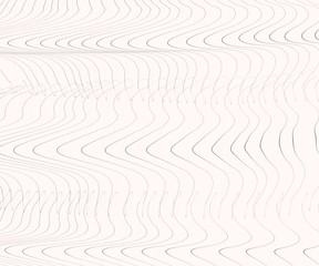 Hand drawn vintage geometric abstract futuristic pattern