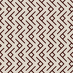 Ethnic, tribal seamless surface pattern. Repeated symbols background. Ancient folk ornament. Geometric figures motif. Geo abstract wallpaper. Digital paper, textile print. Vector art / illustration