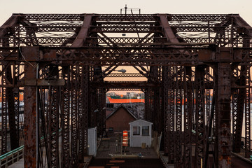 Enjoying the view from Boston Harbor