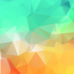 Obraz premium Abstract Color Polygon Background Design, Abstract Geometric Origami Style With Gradient