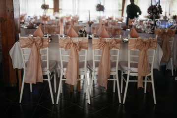  Beautiful decoration on tables for special events