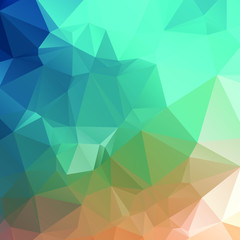 Fototapeta premium Abstract Color Polygon Background Design, Abstract Geometric Origami Style With Gradient